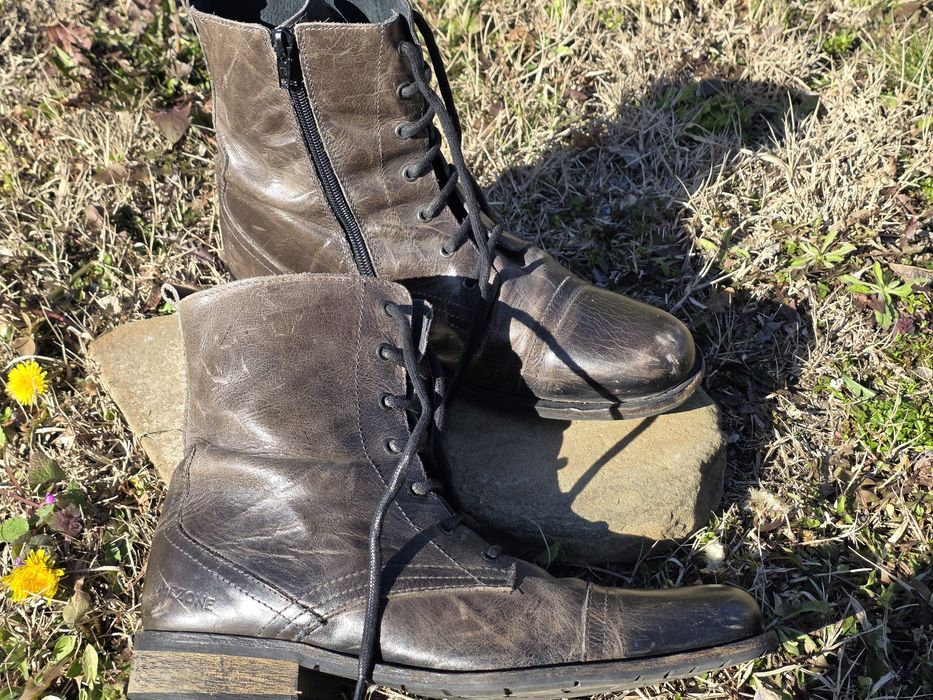 Time Zone мъжки боти от кожа N43