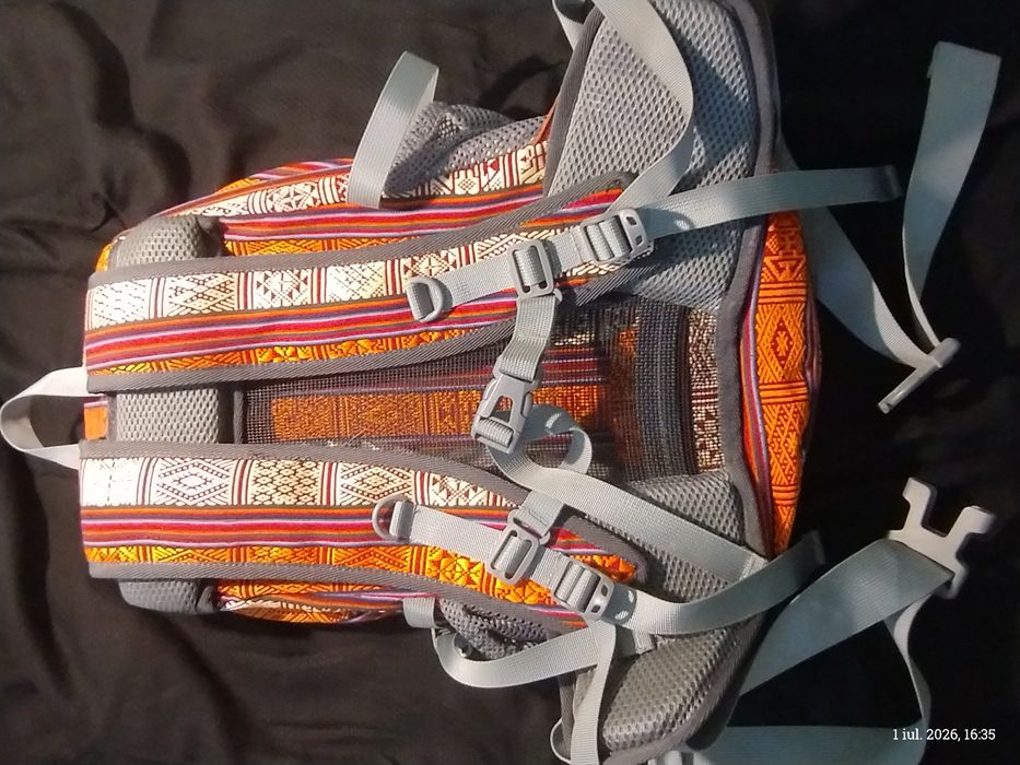 Rucsac cu un design special.
