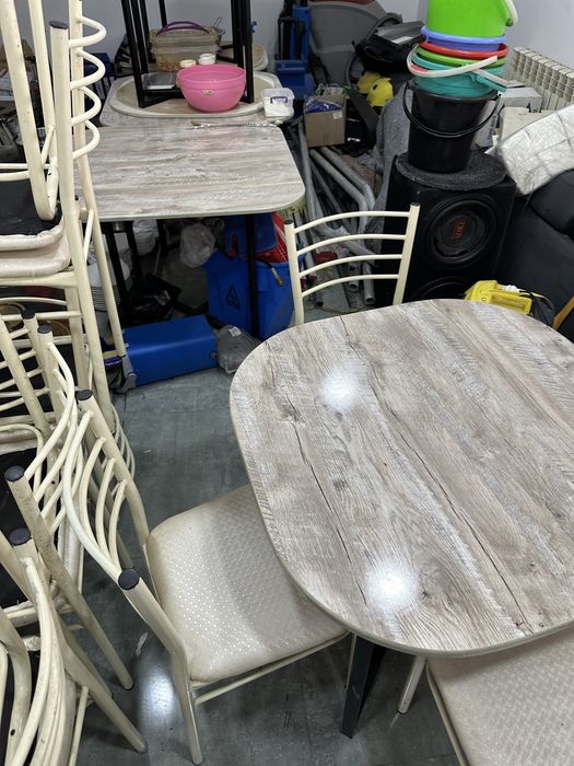 Стол, стулья комплект 1х4