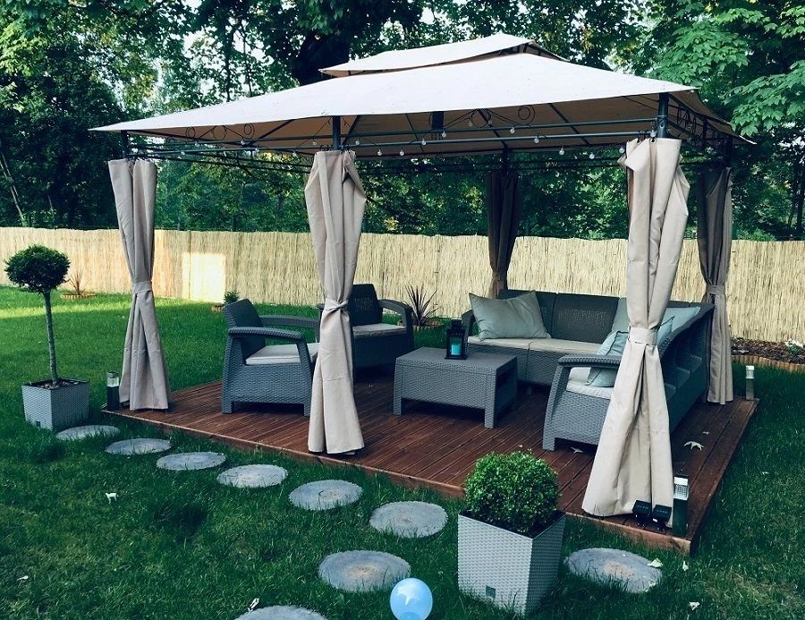 Pavilion Solid 3x4 metrii materiale de calitate