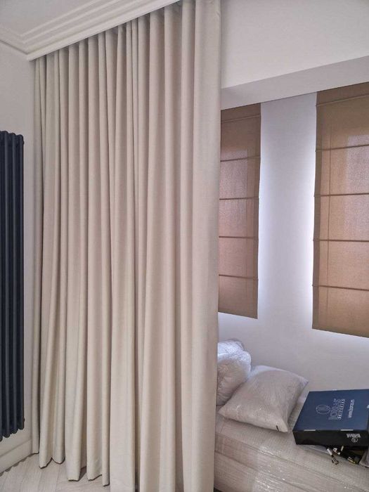 Римские шторы - это элегантно, строго  и оригинально.