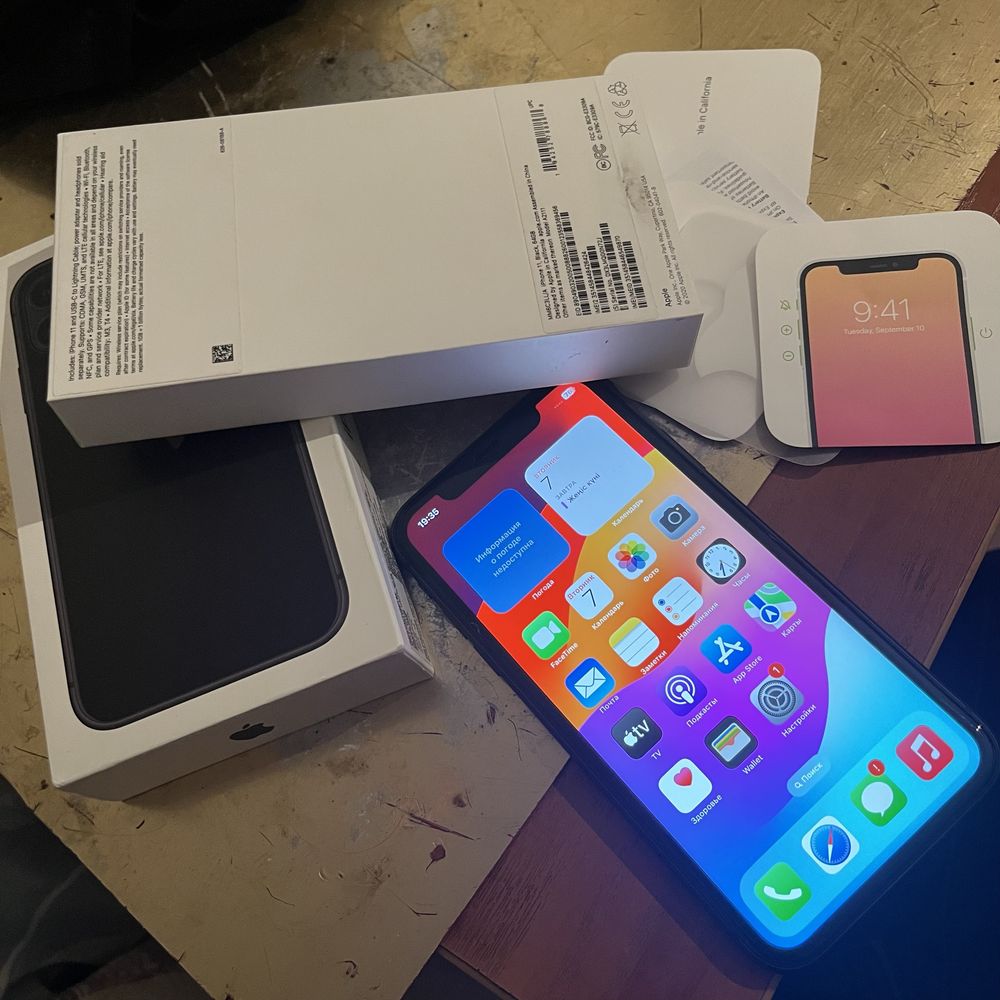 IPhone 11 Новый, акб 100: 155 000 тг. - Мобильные телефоны / смартфоны  Астана на Olx