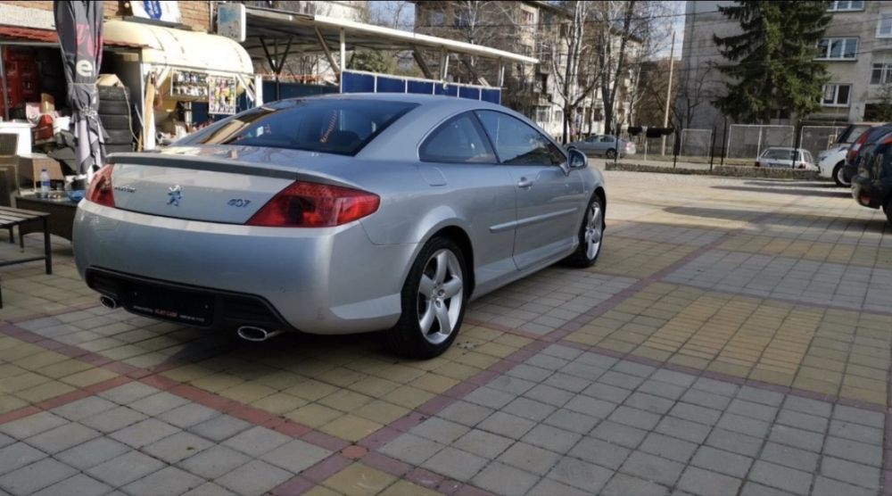 Всички екстри! Peugeot 407 3.0 hdi biturbo, Kупе