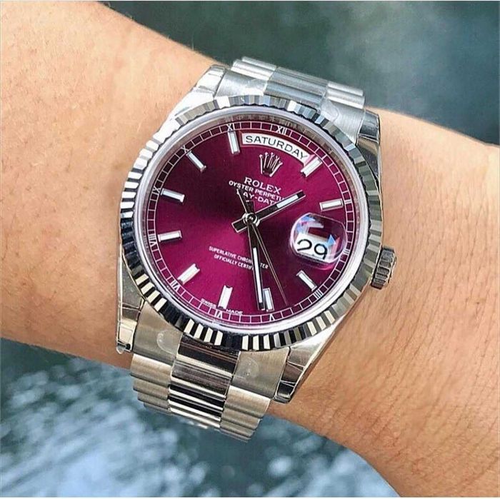 Часовници rolex day-date 38mm Cherry