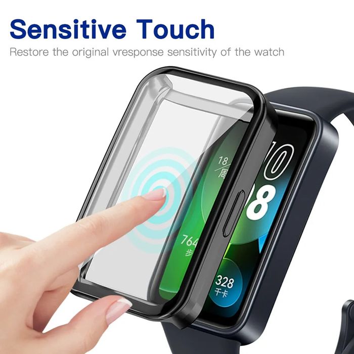 Huawei Band 9 8 / TPU силиконов кейс с протектор