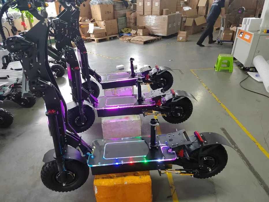 Офроуд електрическа тротинетка Quickwheel Viper 10000W,72V/40Аh