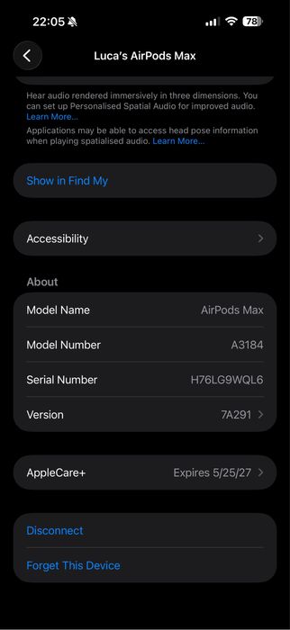 Apple Airpods Max starlight type-C