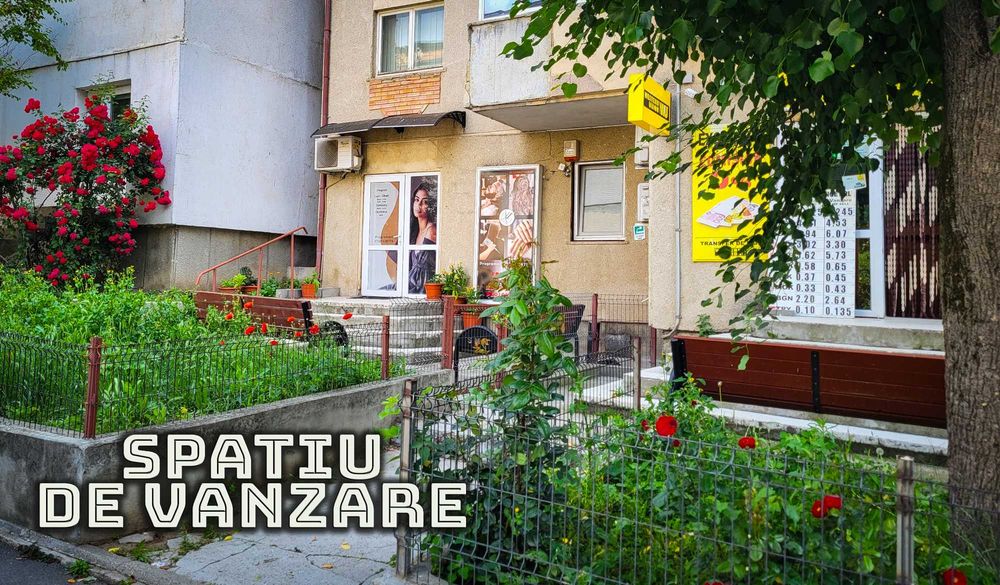 De vanzare - spatiu comercial stradal - compartimentat in 2 parti distincte