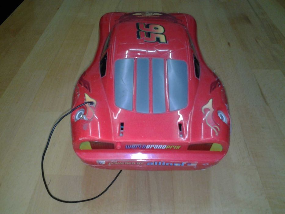 **Disney Cars Lightning Mcqueen 35 cm | masinuta copii - telecomanda