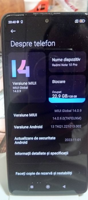 Vând note 10 pro.        .