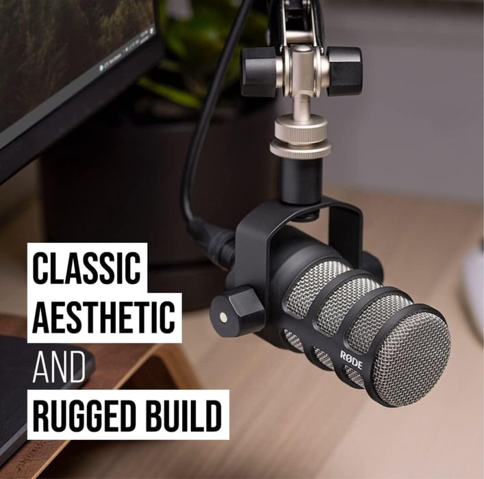 RODE PODMIC XLR - Cardioid Dynamic Микрофон Подкаст Профессиональный