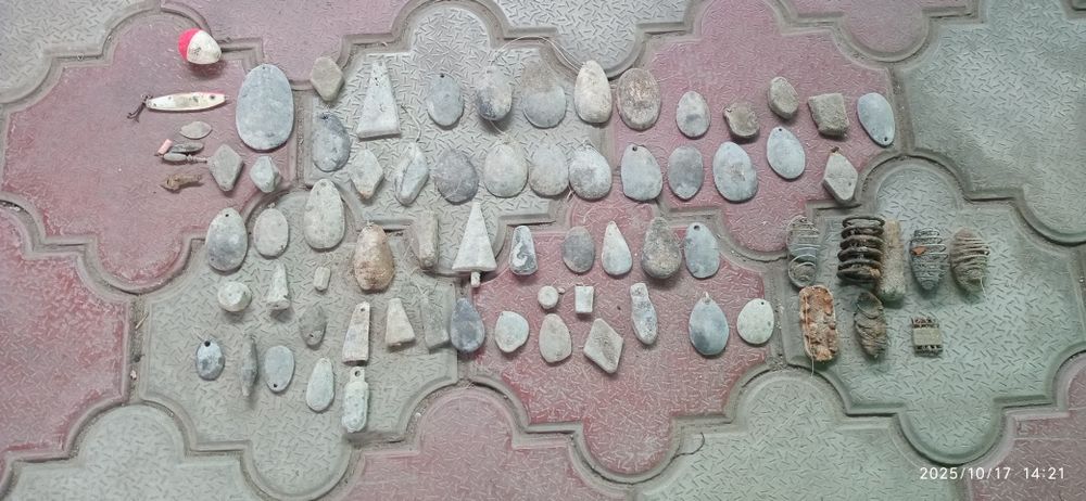 Свинец ( грузило для рыбалки)