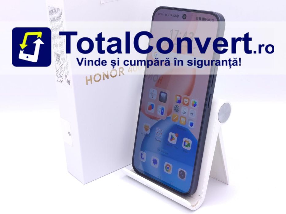 Honor 400 5G 256GB Midnight Black 8GB Dual, Garantie 24 luni | #R88557