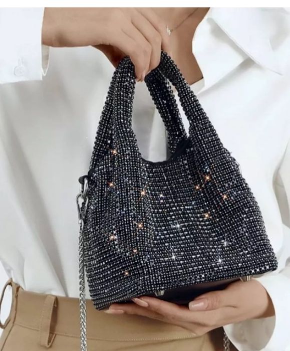 Вечерний сумки  черный