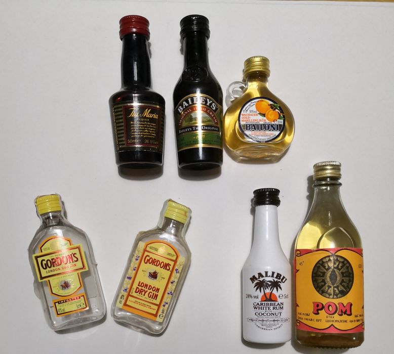 Шишенца,Колекционерски 50-100мл с оригинално съдържание