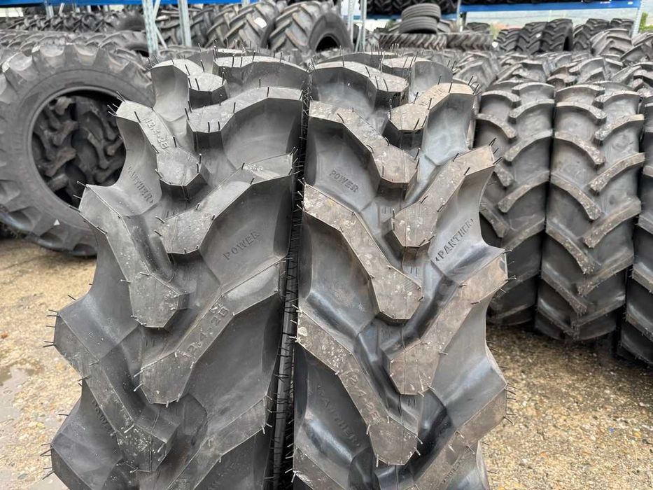 12.4-28 anvelope noi PANTHER cu garantie cu 12 pliuri POWER
