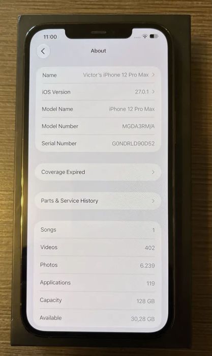 Vând iphone 12 pro acept si schimb vand urgent!