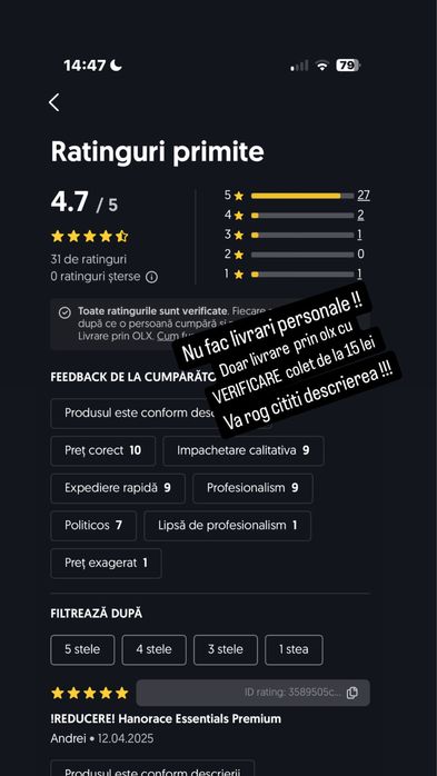 *ULTIMELE STOCURI* Versace Chain Reaction Triple Black