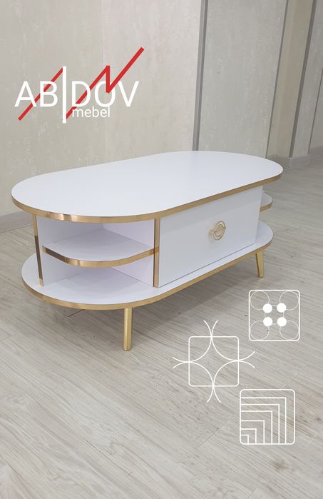 Журнальный чайный столик в стиле неоклассика. Есть в наличии.