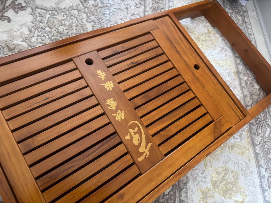 Чайный столик (чабань) + набор для чайной церемонии