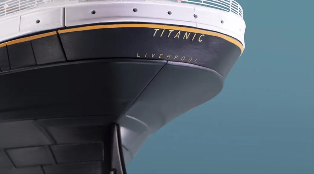 Колекционерски макет на Титаник 1:200