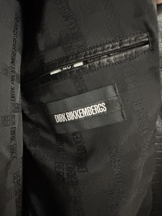 Кожаная куртка Dirk bikkembergs