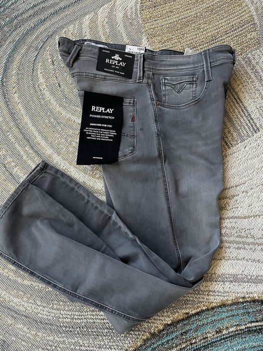 REPLAY : Anbass Power Stretch  - НОВИ 32-33 Slim / Оригинал