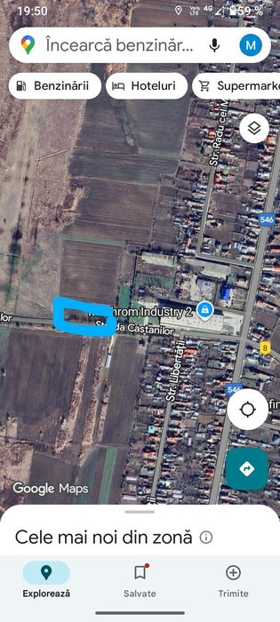 Vând teren în Com. Curtișoara, Jud. Olt