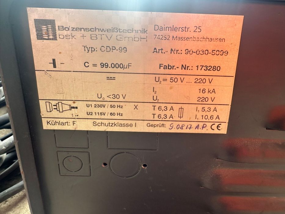 Aparat sudura în puncte CDP 99