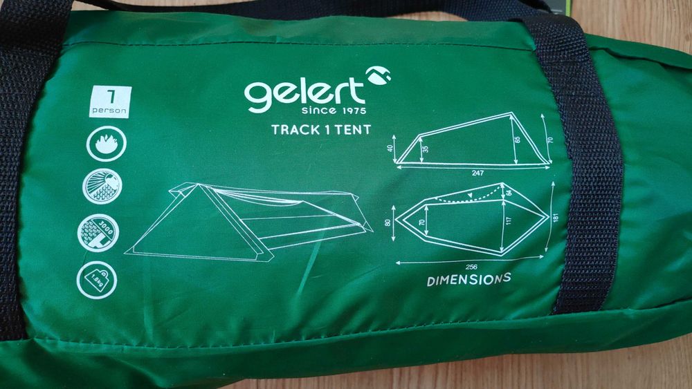 Gelert track 1 tent едноместна палатка