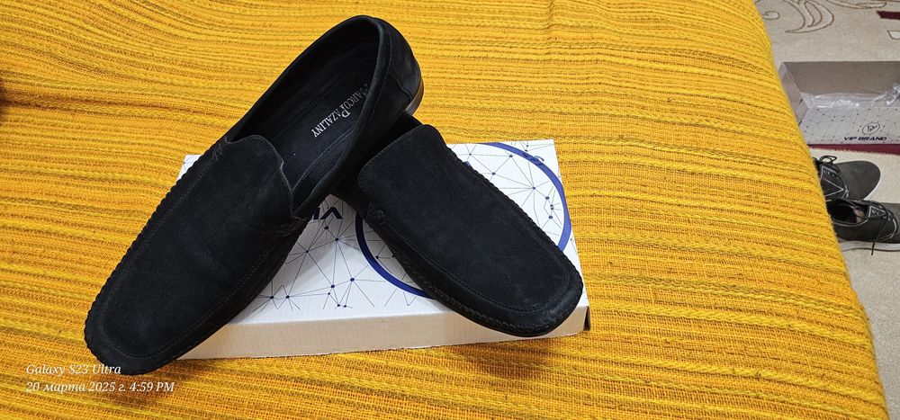 Туфли замшевые 44 размер