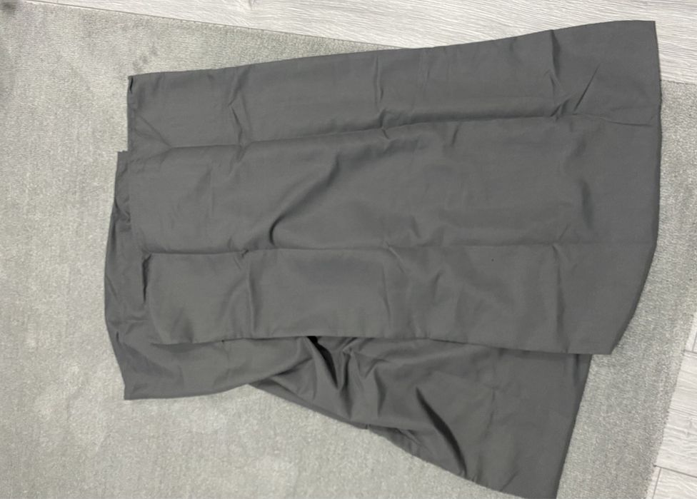 Set 2 fete de perna gri inchis, Noi, dimensiune 51x92cm