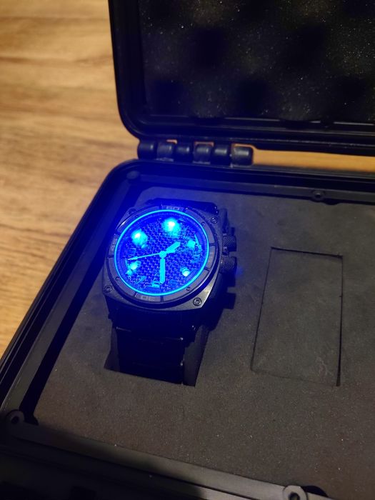 Ceas MTM Falcon BlackOnBlack Titanium