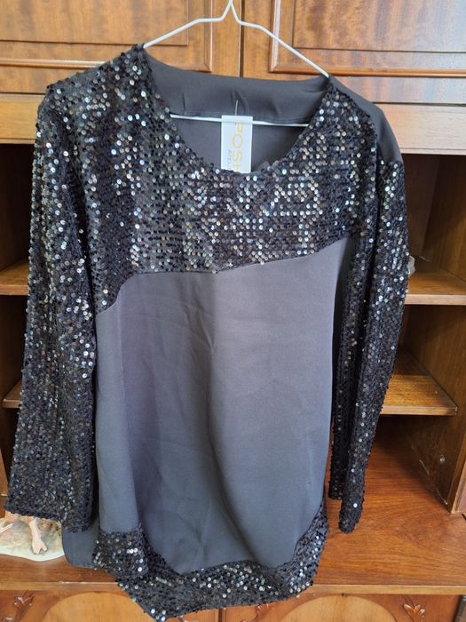 Bluza eleganta cu paiete