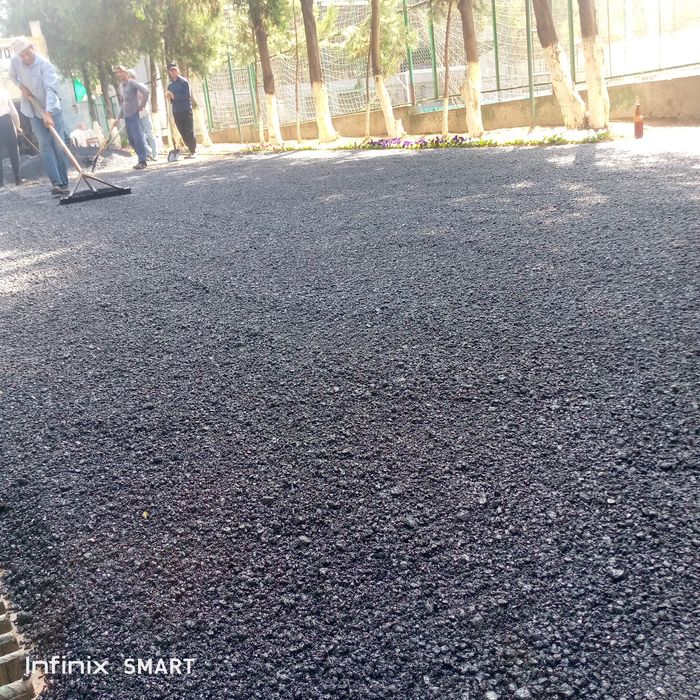 Asfalt qilish xizmati sifatli va arzon.Murojat uchu