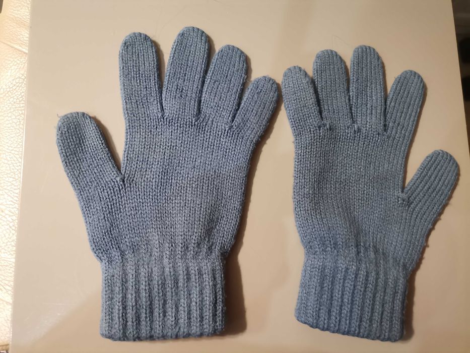 Перчатки детские на 7-8 лет одинарные