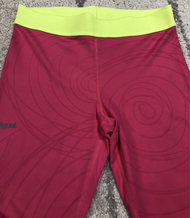 Colanti sport roz desigual pantaloni sport M iegari colanti fitness