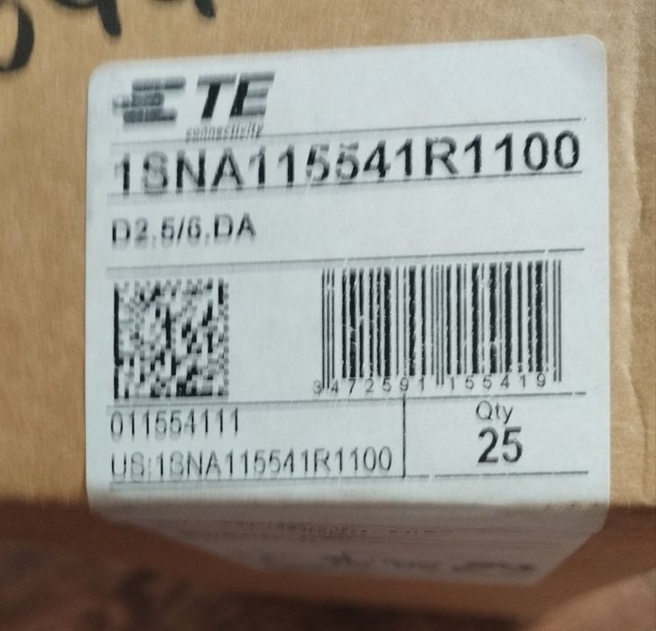 Клемма винтовая 2.5мм АBB,ENTRELEC