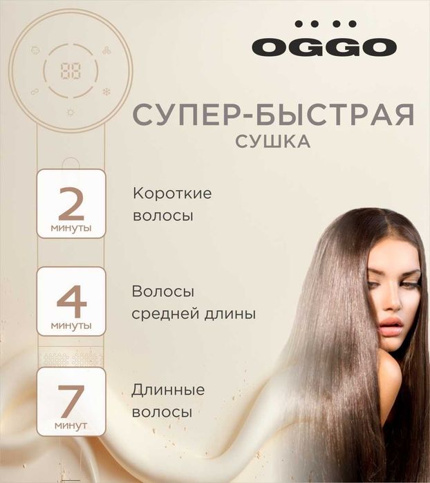 Продается Фен OGGO с LED дисплеем