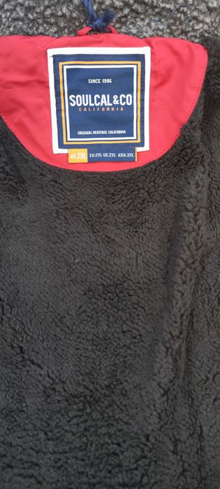 Мужская очень теплая куртка от SoulCal