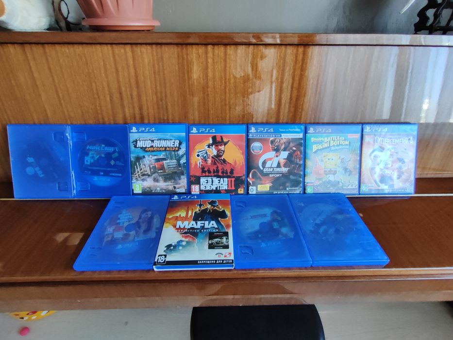 Пс 4 про 1 терабайт 12 игр