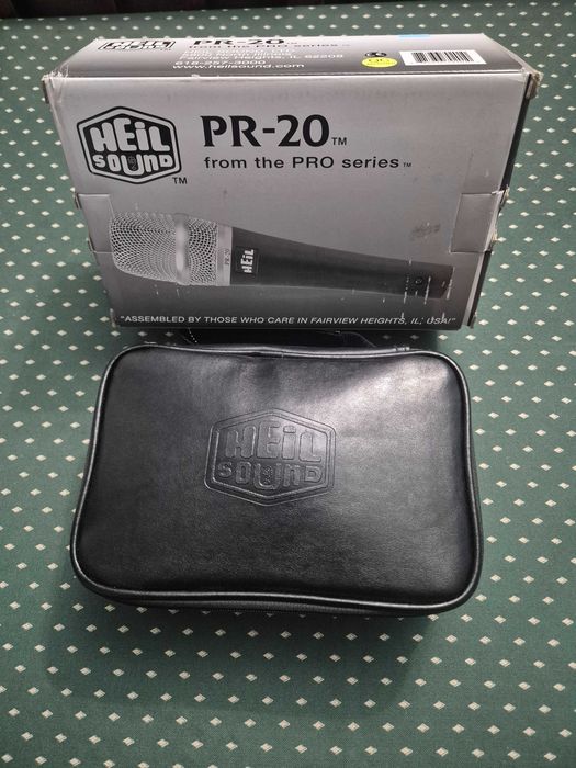 Microfon Heil Sound PR20 - în stare impecabil