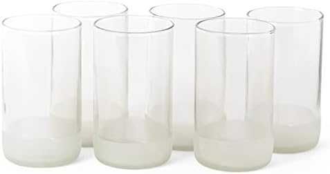 Нов комплект 6 броя Устойчиви чаши за вода коктейли сокове Екологични