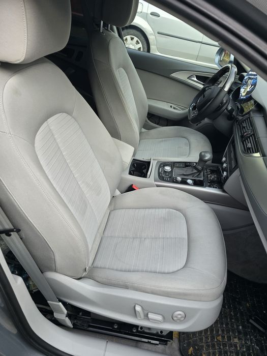Tapiterie interior material gri Audi A6 C7 2013