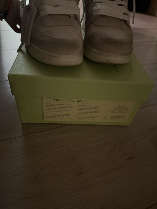 Off White Out Off Office Suede