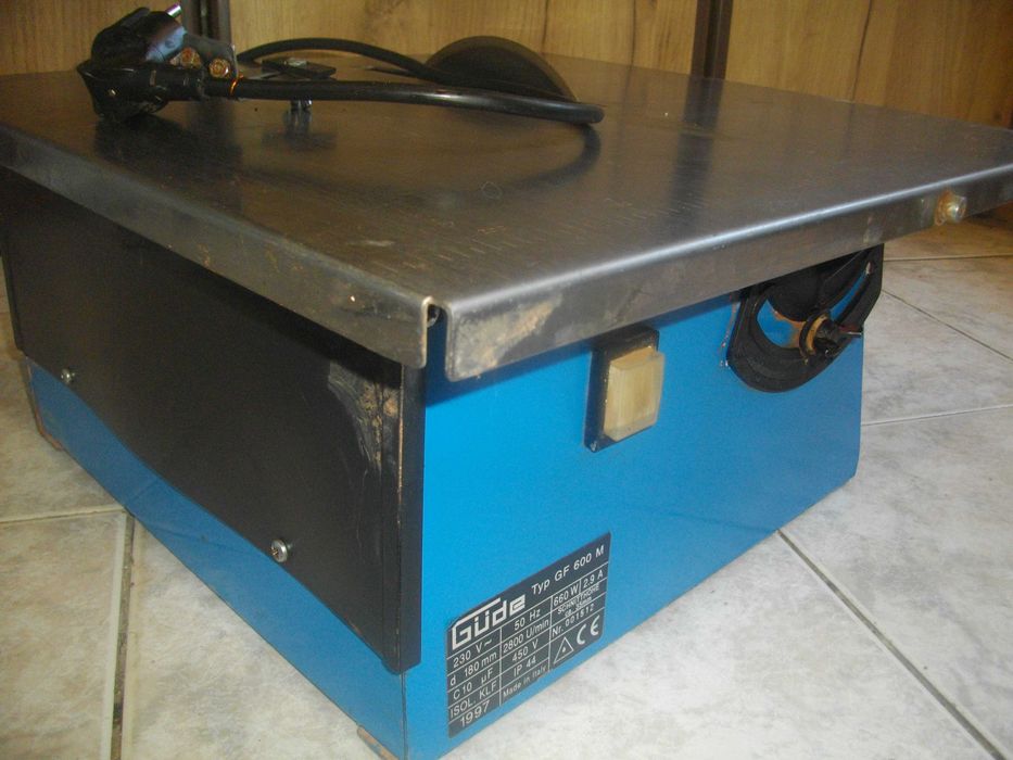 660W ф180мм ITALY Профи Електрическа Машина Рязане Плочи Плочки GUDE