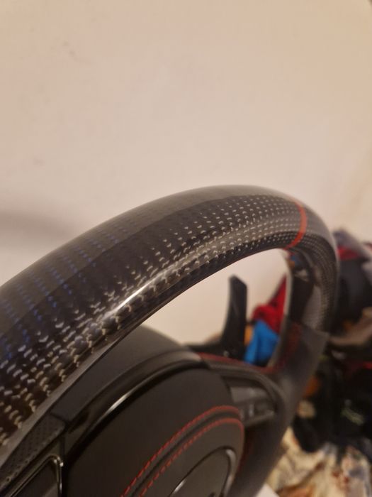 Vand volan audi s line carbon real