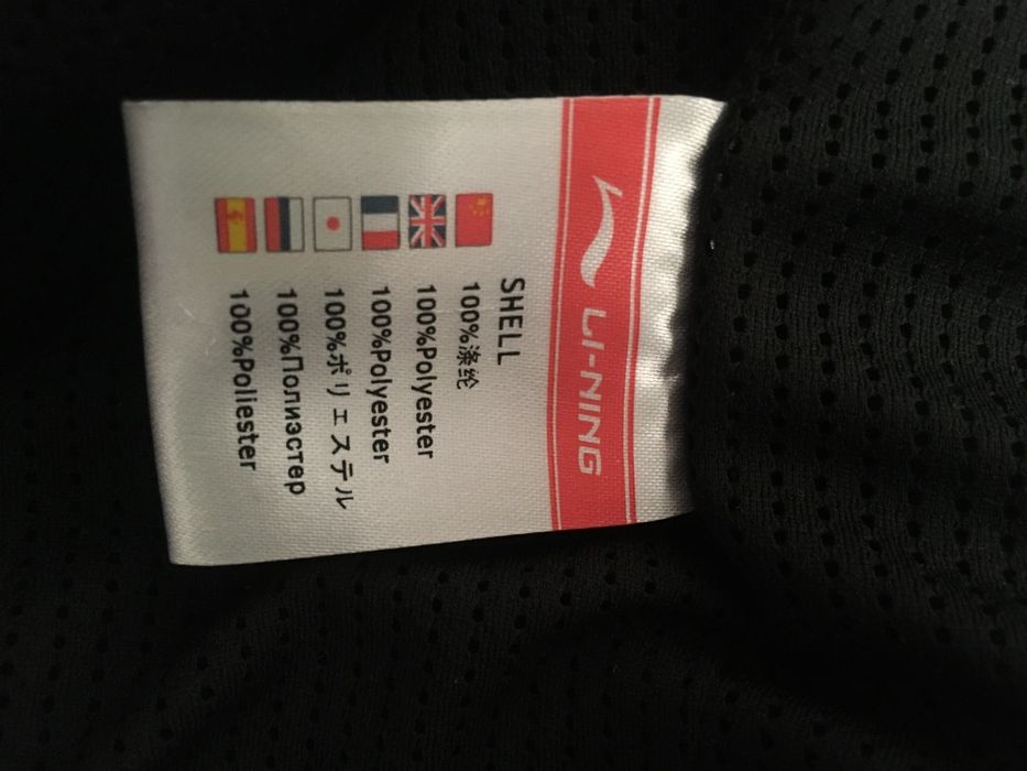 Новая ветровка/дождевик Li-Ning оригинал