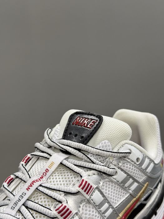 Кроссовки Nike p-6000 white/red