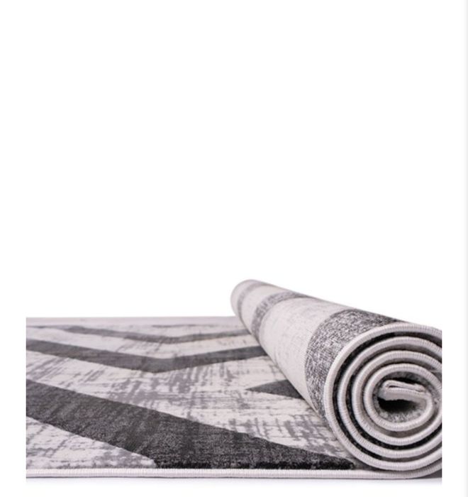 Covor NOU Biokarpet 200×300 cm,model Bellagio (crem/gri)-Transport Buc